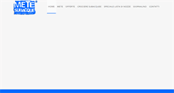 Desktop Screenshot of metesubacque.it
